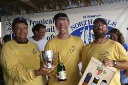 John Holmberg team, winners 
North Sails Regatta 2004